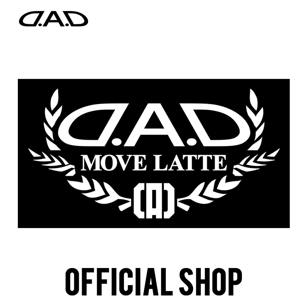 D.A.D オートモデルステッカー ムーヴラテ（MOVE LATTE） ホワイト/ブルー/ピンク/レッド ST111 DAIHATSU 車 DAD ギャルソン GARSON