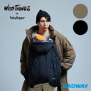 楽天DADWAY／Ergobaby公式楽天市場店【新商品!!】BabyHopper ベビーホッパー WTモンスターパーカー防寒ケープ | WILD THINGS Ergobaby エルゴ Breeze ベビーカー 抱っこ紐 防寒カバー 冬 寒さ対策