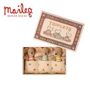Maileg メイレグ みつごの赤ちゃんネズミ おしゃぶり付き | ぬいぐるみ おもちゃ おままごと かわいい プレゼント ギフト