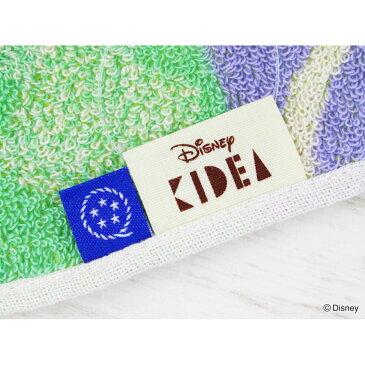 Disney｜KIDEA ディズニー キディア ツナガル モリ ハーフハンカチ ( キデア キディア タオル オーガニック コットン ギフト 出産祝い プレゼント おしゃれ ディズニー ベビー キッズ 赤ちゃん 1歳 1歳半 2歳 3歳 )