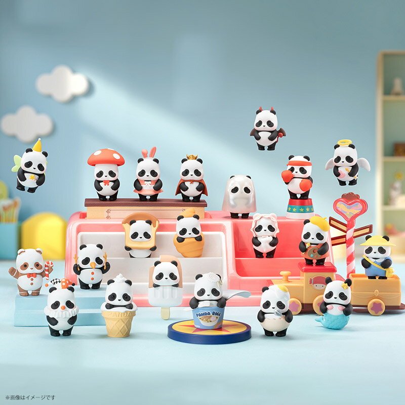 52TOYS BLINDBOX パンダロール ミニミー ドレスアップシリーズ トレーディングフィギュア コレクショントイ ブラインド ブラインドボックス panda ぱんだ かわいい 小さいのサムネイル