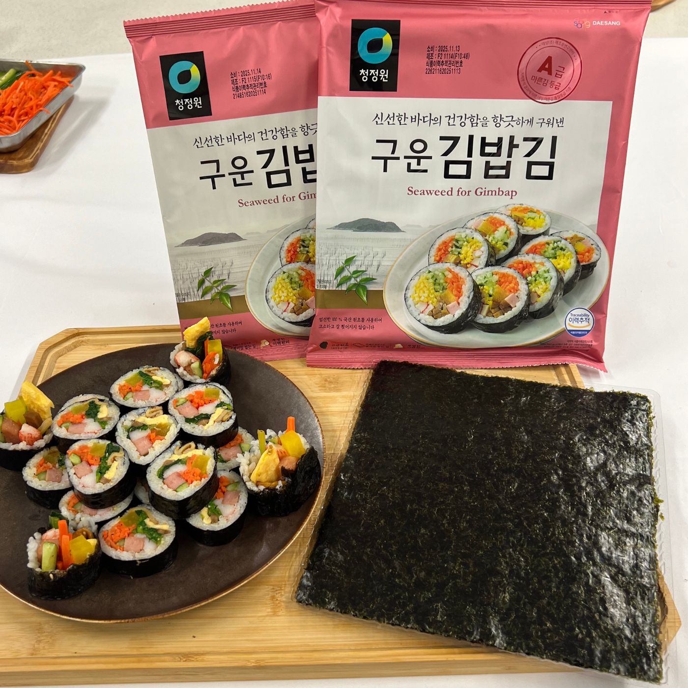 【ポイント10倍対象 4/12 10:00〜4/17 9:59】【 韓国キンパ 海苔巻き用海苔 選べる 10枚/20枚 】キンパ用 海苔 韓国キンパ 韓国海苔 韓国のり か韓国海苔 韓国食品 デサンジャパン
