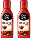 【 スンチャン ゴチュジャン 300g 2本】使いやすいボトルタイプ コチュジャン 料理用コチュジャン 韓国 韓国調味料 韓国食品 業務用 調味料 デサンジャパン