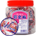 カリカリ信玄梅ポット300g　　　　　　　　　　{駄菓子　だがし屋　おつまみ　珍味　熱中症対策　塩分補給　運動　スポーツ　登山　工場}