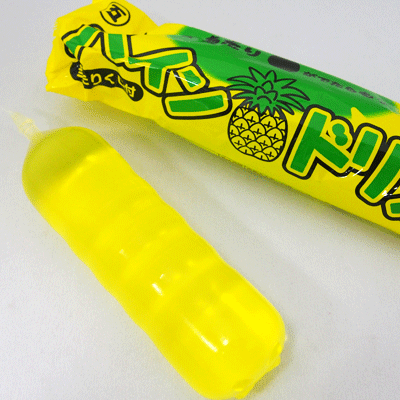 【送料無料】【マルゴ食品】パインドリンク（40本入）　　　　　　｛駄菓子　だがし　ジュース　なつかし　景品　子供会　夏祭り　お祭り　イベント　催事　バザー｝ 2