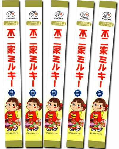 【不二家】ミルキー千歳飴〈白〉（20本入）　　　｛七五三　神社　お参り　景品　ちとせあめ｝のサムネイル
