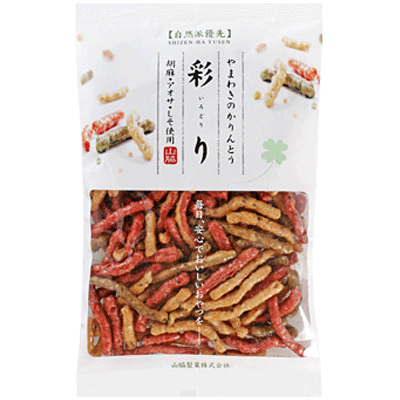 【山脇製菓】自然派優先〈彩りかりんとう〉90g（16袋入）のサムネイル