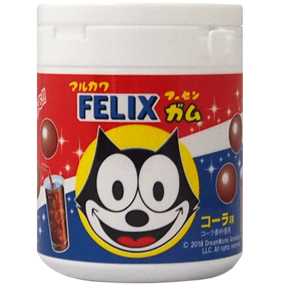 400円　フィリックスボトルガム コーラ味（6個入）　　　｛駄菓子　駄菓子屋　だがし　容器入り　景品　おもしろ｝