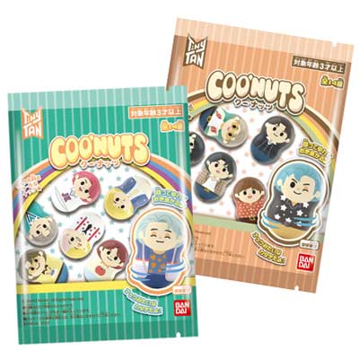 【在庫処分】【超特価】【バンダイキャンディ】Coo’nuts TinyTAN クーナッツ タイニータン（14個入） BTS BT21 Kポップ｝