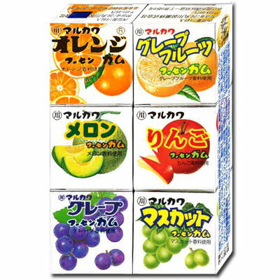 丸川製菓『フルーツ6マーブルガム』15個
