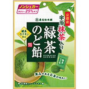 【扇雀飴本舗】緑茶のど飴90g（6袋入）
