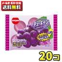 【ポスト投函メール便】【送料無料】明治チューインガム チューキャン グレープ(20袋)