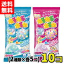 【送料無料】クラシエ ねるねるねるね ソーダ味5袋・ぶどう味5袋(合計10袋)
