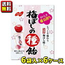 【送料無料】【ノーベル製菓】30g 梅ぼしの種飴(6袋入×6ケース)