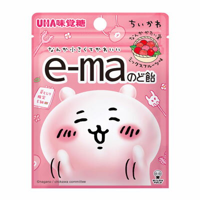 【UHA味覚糖】e-maのど飴 袋〈ちいかわ 第二弾〉（10袋入）