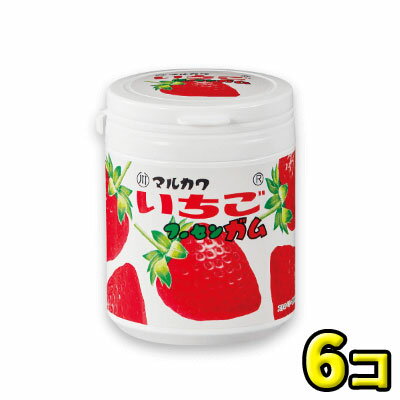 【丸川製菓】いちごマーブル ボトルガム 130g（6個入）のサムネイル