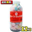 【送料無料】【島田製菓】シマダの瓶ラムネ菓子〈フルーツ〉(12個入×1ケース)