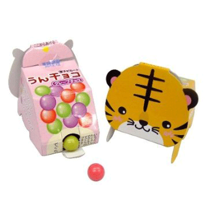 【チーリン製菓】うんチョコ（24個入）　　　　　　　　{駄菓子　だがし屋　おやつ　チョコレート　業務用　まとめ買い｝のサムネイル