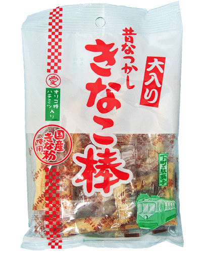 【鈴ノ屋】大入り昔なつかし きなこ棒50g（10袋入）