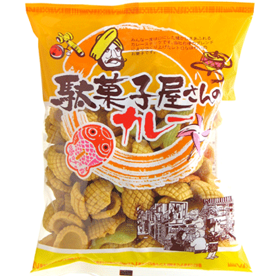 【やおきん】120円　駄菓子屋さんのカレー90g(12袋入)のサムネイル
