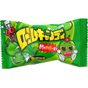 【やおきん】ロールキャンディ〈青りんご味〉（24袋入）　　　　{駄菓子　だがし屋　おやつ　お菓子　グミ　あめ　業務用　まとめ買い｝の商品画像