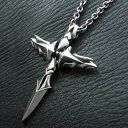 オニキス クロス ペンダント ネックレス チェーン シルバー925 メンズ ユニセックス ハンドメイド ギフト お祝い オリジナル 送料無料 銀製 カジュアル シンプル 大人アクセ おしゃれ 人気 ドメスティック 国産 ブランド ディーフォー DF-036OX