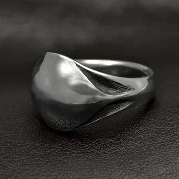 名入れ シルバー リング 指輪 刻印 メンズ 11号 12号 13号 14号 15号 16号 17号 18号 19号 21号 22号 23号 24号 25号 26号 27号 28号 29号 30号 送料無料 人気 カジュアル ギフト ドメスティック ブランド D.four ROSSO　-for　ever　loop-D.four・ディーフォー DF-056