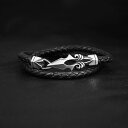 編革 2重巻きレザーブレス レザーブレス 本革 シルバー ブレス メンズ 送料無料 ギフト 人気 おしゃれ オリジナル ハンドメイド 925 ドメスティック ブ...