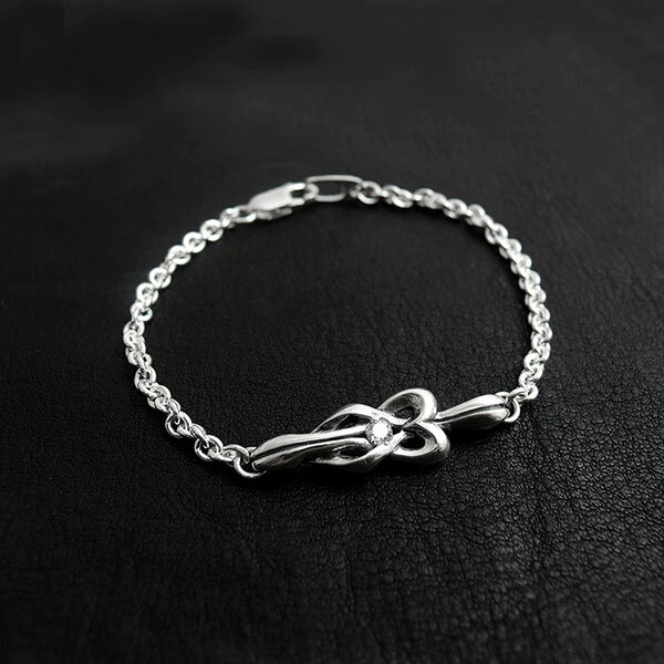 送料無料 ブレスレット レディス 誕生石 天然石 結び 絆 つながり チェーンブレス シルバーブレス 女性 オリジナル ハンドメイド 人気 ギフト 925 おし...