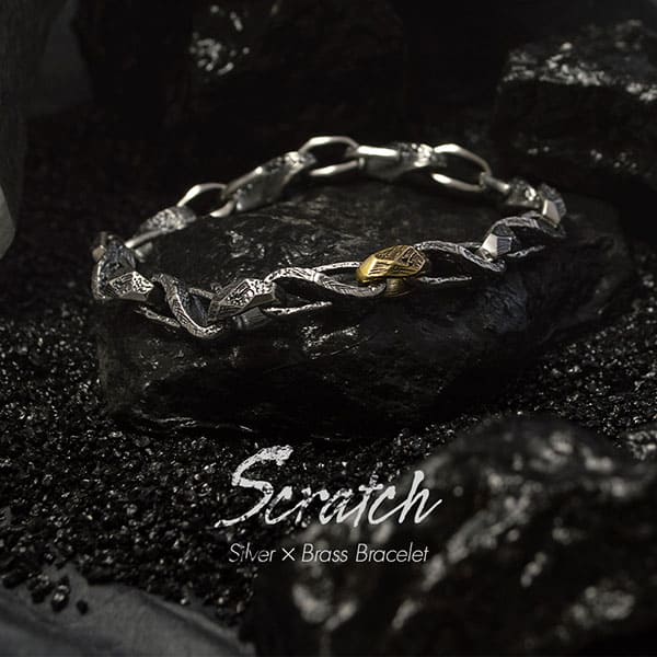 樂天商城 - シルバーブレス メンズ 送料無料 ギフト 銀製 真鍮 BRASS 人気 おしゃれ カジュアル オリジナル ハンドメイド 925 ドメスティック メンズブレス ブレスレット 男性 国産 ブランド DAgDART ダグダート DB-191