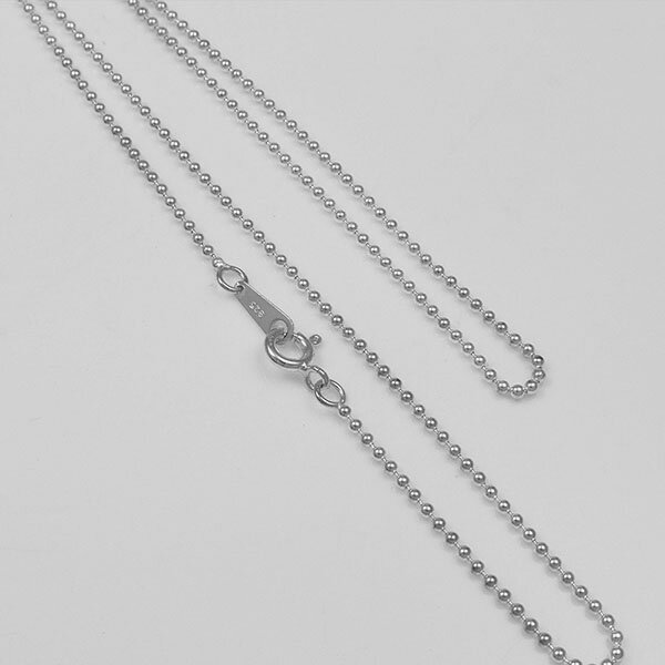 【メール便!送料無料※指定日・代引き・ギフト不可】 ボールチェーン 鏡面 40cm DC-001 【楽ギフ_包装】971292