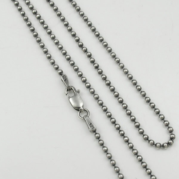 【メール便!送料無料※指定日・代引き・ギフト不可】ボールチェーン イブシ加工 45cm DC-002IVC 【楽ギフ_包装】 971292