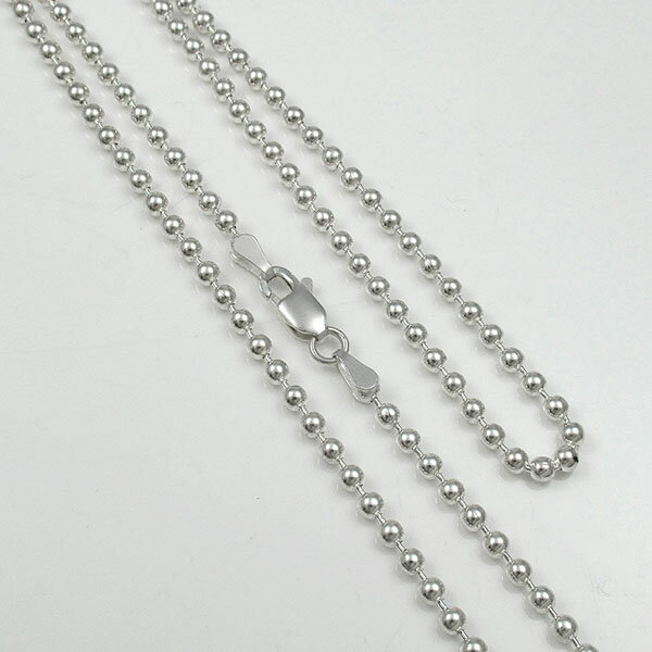 【メール便!送料無料※指定日・代引き・ギフト不可】 ボールチェーン 鏡面 50cm DC-005 【楽ギフ_包装】 971292