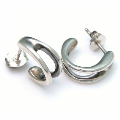 楽天DAgDART オリジナルシルバーアクセ【メール便！送料無料※指定日・代引き・ギフト不可】ピアス ペア売 シルバー925 メンズ ユニセックス 両耳 ハンドメイド ギフト プレゼント 誕生日 ストリート カジュアル 銀製 おしゃれ シンプル プレゼント 人気 おすすめ 国産 ブランド ダグダート DAgDART DP-004