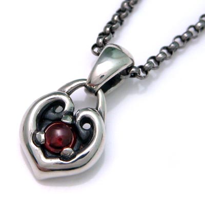 Rhodolite - 【メール便！送料無料※指定日・代引き・ギフト不可】 ペンダント ネックレス ガーネット シルバー925 レディス ギフト プレゼント ユニセックス 誕生日 お祝い オリジナル 母の日 送料無料 銀製 ドメスティック 国産 ブランド ダグダート DAgDART DT-061GN