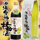 沖縄黒糖梅酒 崎山酒造廠 泡盛リキュール 12度 500ml 泡盛 沖縄のお酒 焼酎 島酒 古酒 沖縄県 プレゼント ギフト お土産 贈り物 家飲み パーティー 料理 チャンプルー ロック 水割り ソーダ割り カクテル おつまみ バー 沖縄料理