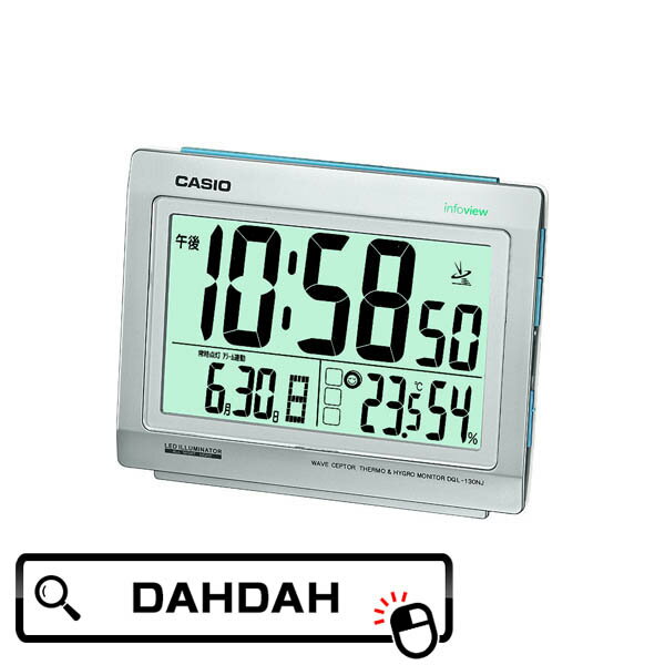 乐天商城 - 【2,000円OFFクーポン利用で】正規品 DQL-130NJ-8JF カシオ CASIO 置き時計 送料無料 ブランド