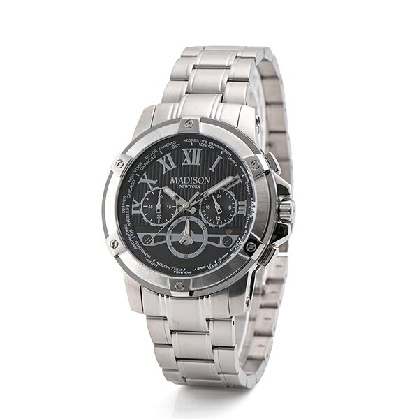 マディソン ニューヨーク MADISON NEW YORK MA011007-4 メンズ 腕時計 国内正規品 送料無料