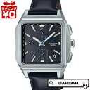 【10％OFFクーポン利用で】OCEANUS オシアナス カシオ CASIO 角型 コードバン 牛革 電波ソーラー OCW-T5000CL-1AJF メンズ 腕時計 国内正規品 送料無料