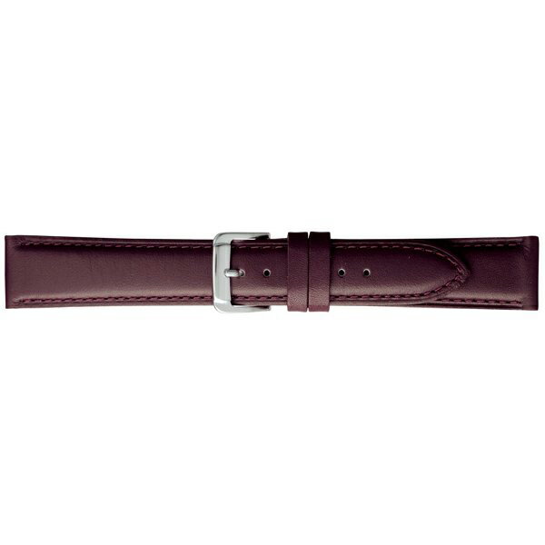 Watch Band, Belt - 【2,000円OFFクーポン利用で】BCME001ES BAMBI バンビ SCOTCHGARD スコッチガード ワイン 牛革 腕時計用 革バンド 送料無料