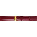【10%OFFクーポン利用で】BUE016EP BAMBI LEATHER バンビ レザー ワイン 腕時計用 革バンド 送料無料