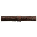 【10%OFFクーポン利用で】BKE112BP BAMBI LEATHER バンビ レザー ダークブラウン 腕時計用 革バンド 送料無料