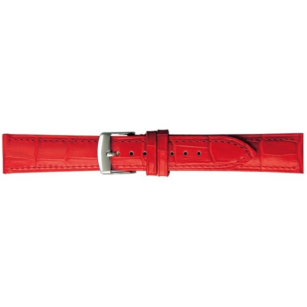 樂天商城 - 【10％OFFクーポン利用で】BKE109RN BAMBI LEATHER バンビ レザー 赤 レッド 腕時計用 革バンド 送料無料
