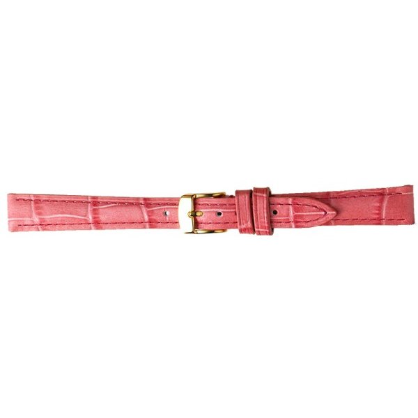 乐天商城 - 【10％OFFクーポン利用で】BKE009PJ BAMBI LEATHER バンビ レザー ピンク 腕時計用 革バンド 送料無料