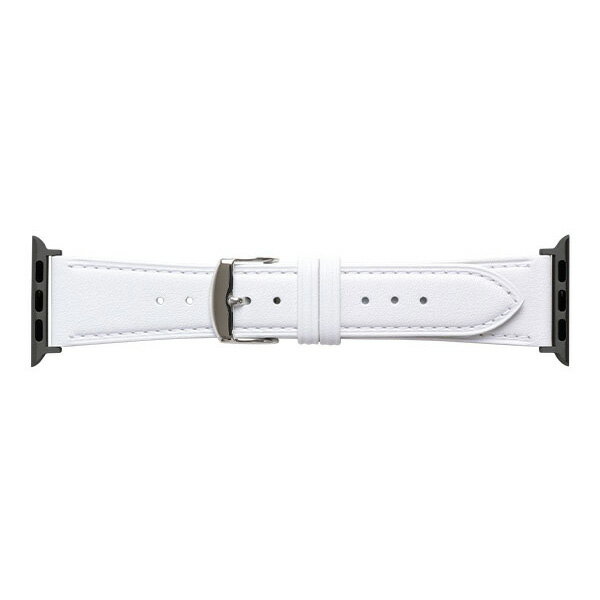 乐天商城 - 【10％OFFクーポン利用で】バンビ BAMBI for Apple Watch 白 ホワイト RWC537WU アップルウォッチ用 革バンド 送料無料
