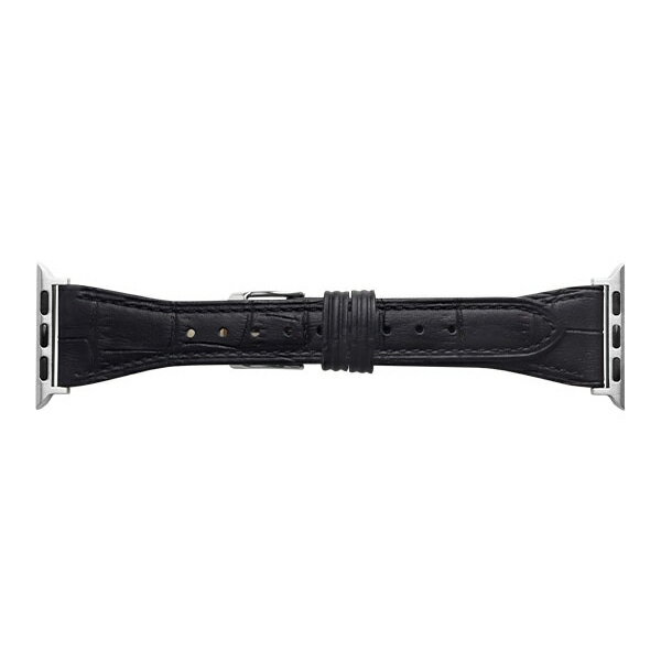 樂天商城 - バンビ BAMBI for Apple Watch 黒 ブラック RWK030AU アップルウォッチ用 革バンド 送料無料