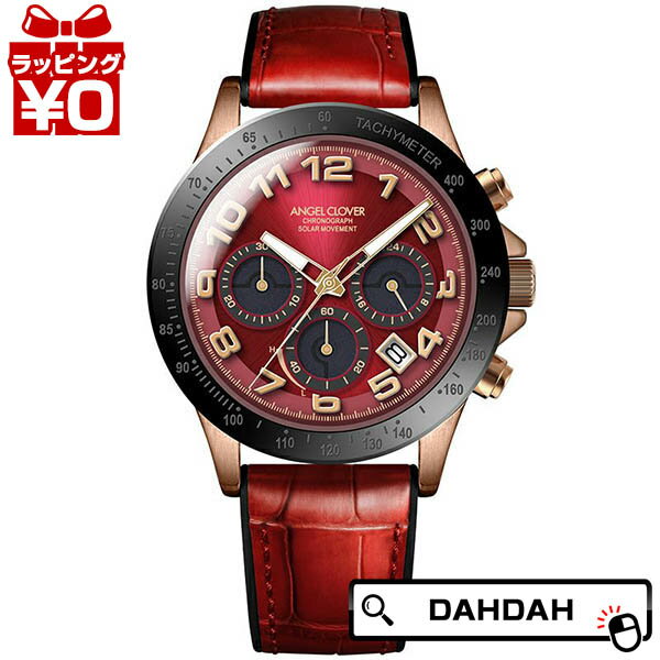 【10％OFFクーポン利用で】Angel Clover エンジェルクローバー ルーチェソーラー セラミック レッド LUS44PRE-RE メンズ 腕時計 国内正規品 送料無料