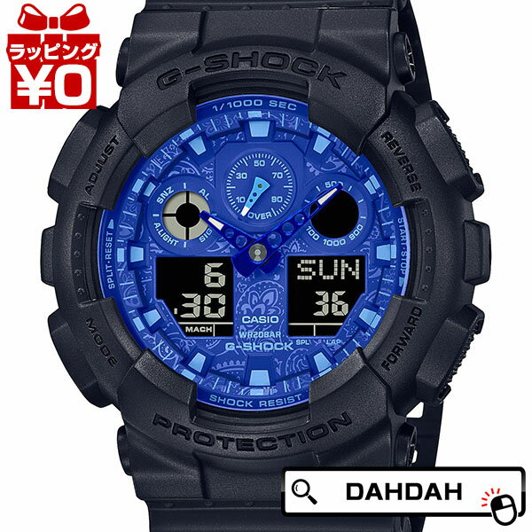 ڥݥ2,000OFFCASIO  G-SHOCK å gshock Gå PAISLEY BLUE ֥롼ڥ꡼ GA-100BP-1AJF  ӻ  ̵