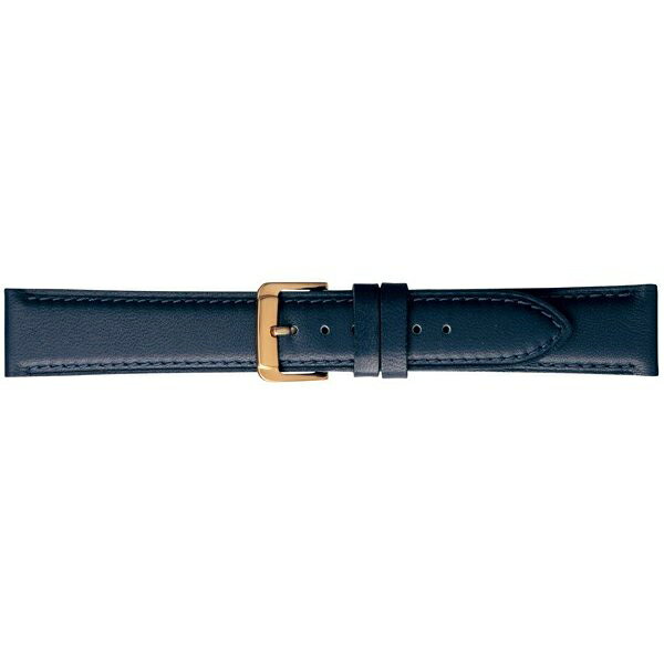 腕時計 Chronostaff DAH DAHの【10％OFFクーポン利用で】BCME001DP BAMBI バンビ SCOTCHGARD スコッチガード ネイビー 牛革 腕時計用 革バンド 送料無料｜アングル2