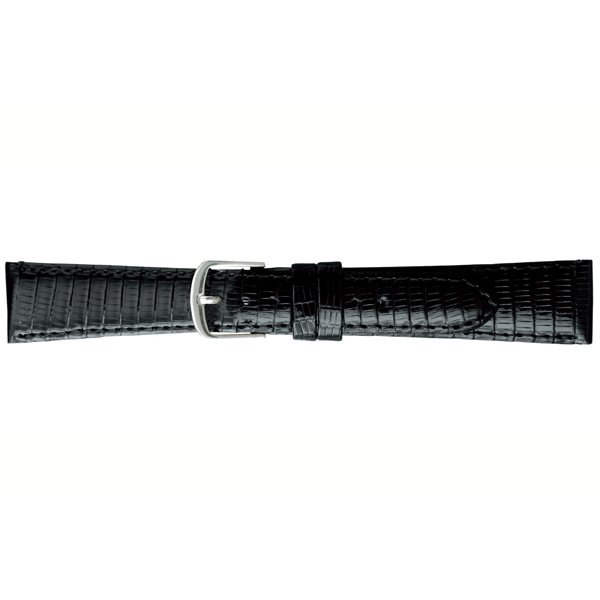 腕時計 Chronostaff DAH DAHのBTE020AO BAMBI LEATHER バンビ レザー 黒 ブラック 腕時計用 革バンド 送料無料｜アングル2